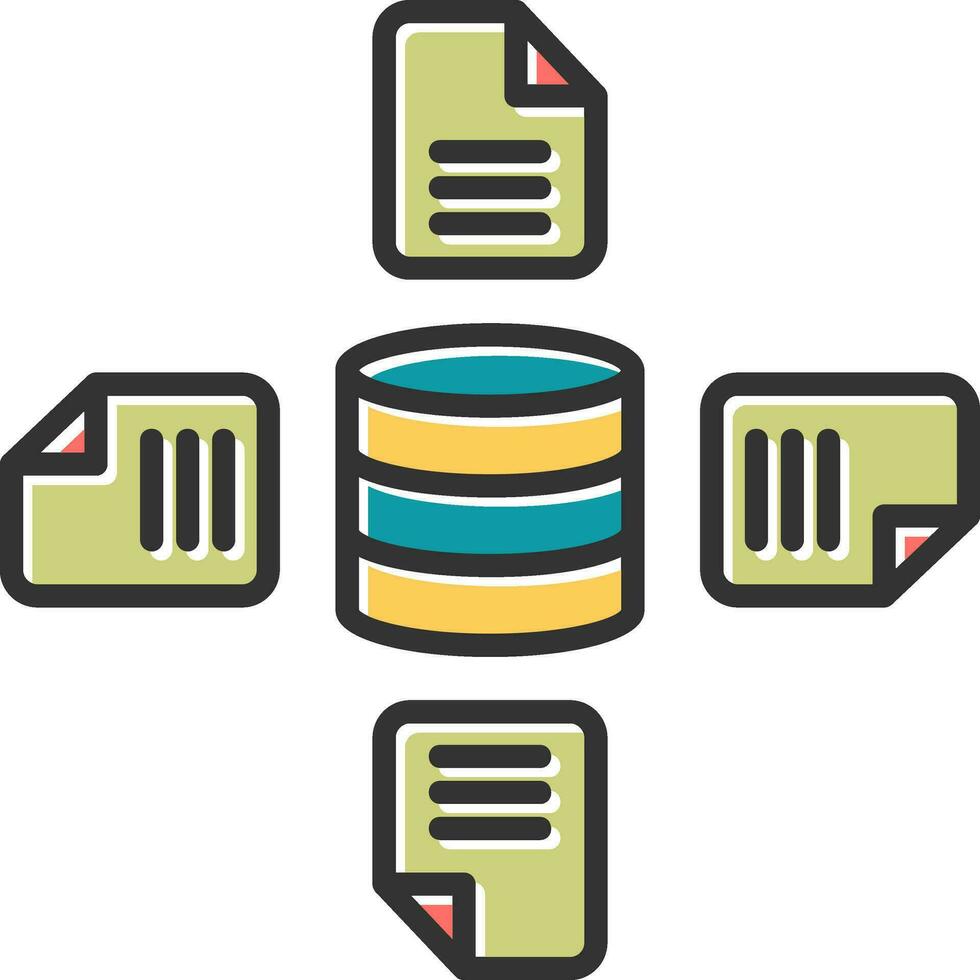 Aggregation Vector Icon