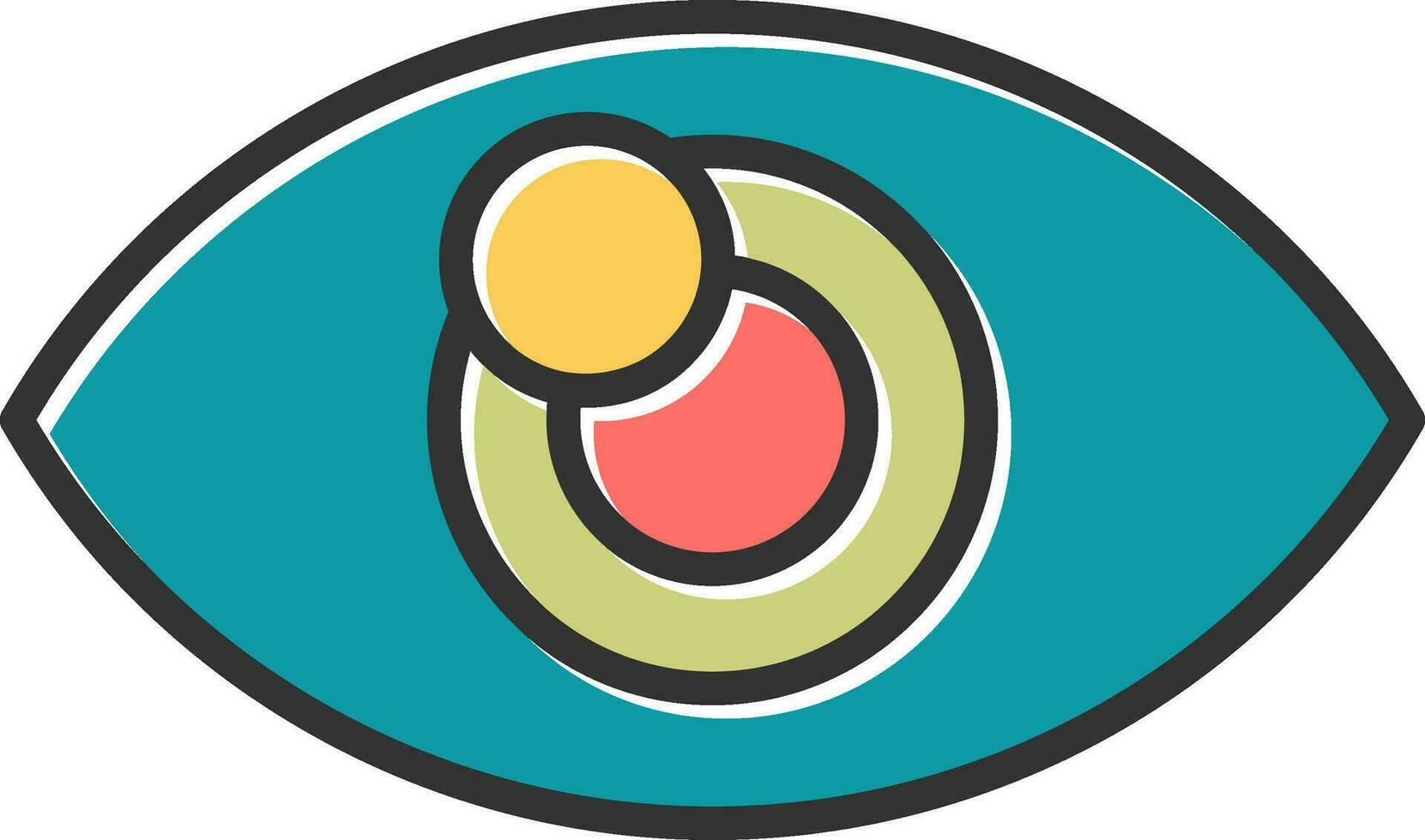Visual Vector Icon
