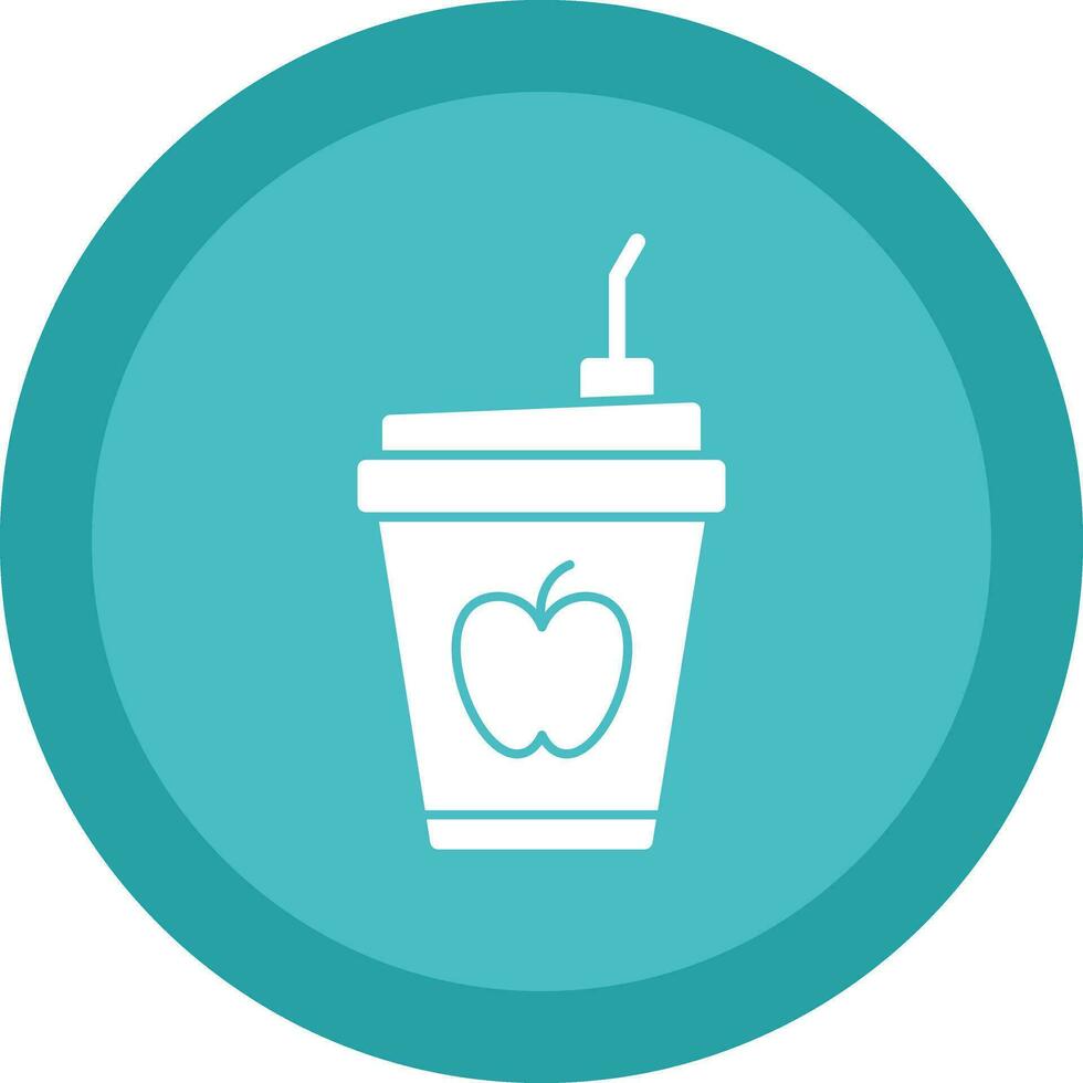 Fruit Smoothie Vector Icon Design