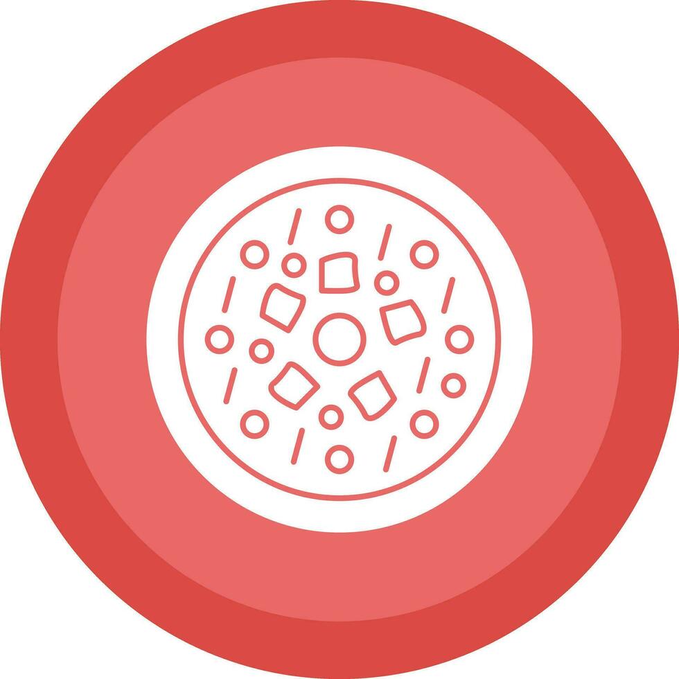 Caesar Pizza Vector Icon Design