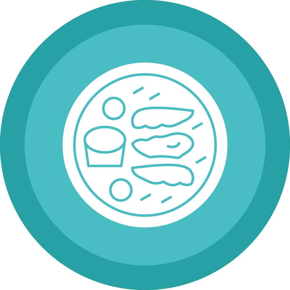Chicken Fingers Vector Icon Design