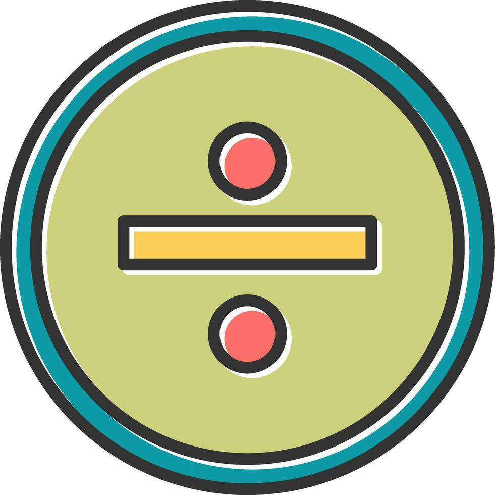 Division Vector Icon