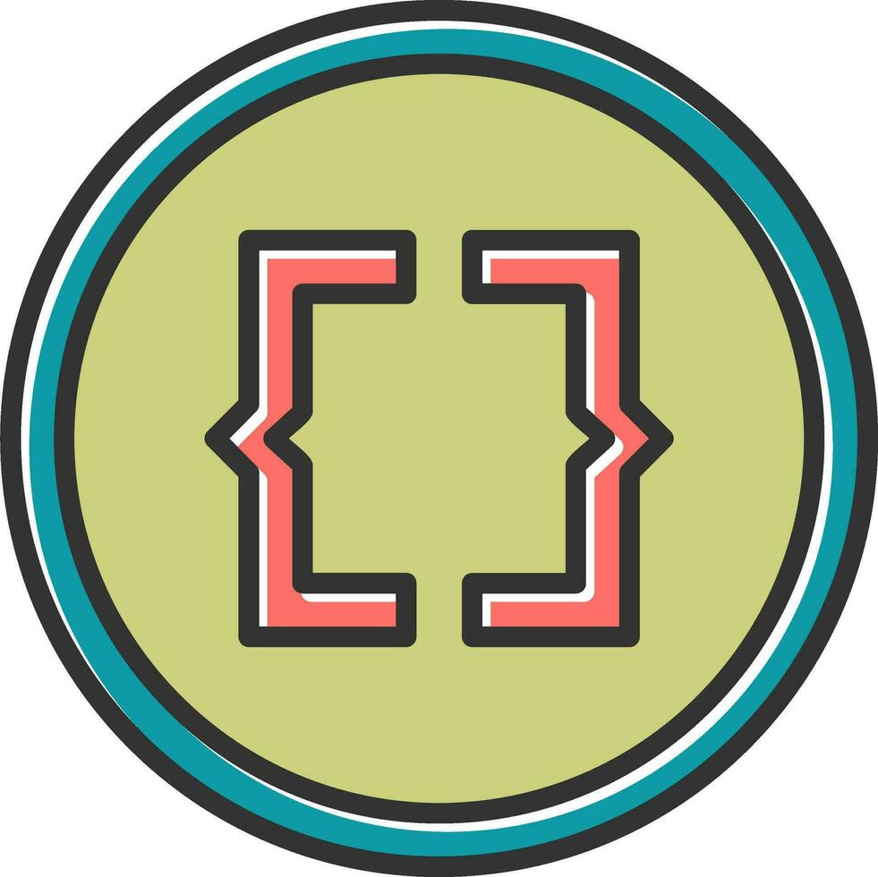 Brackets Vector Icon