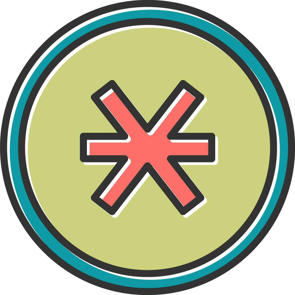 Asterisk Vector Icon