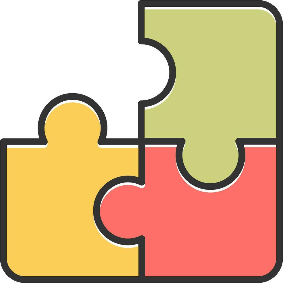 Puzzle Vector Icon