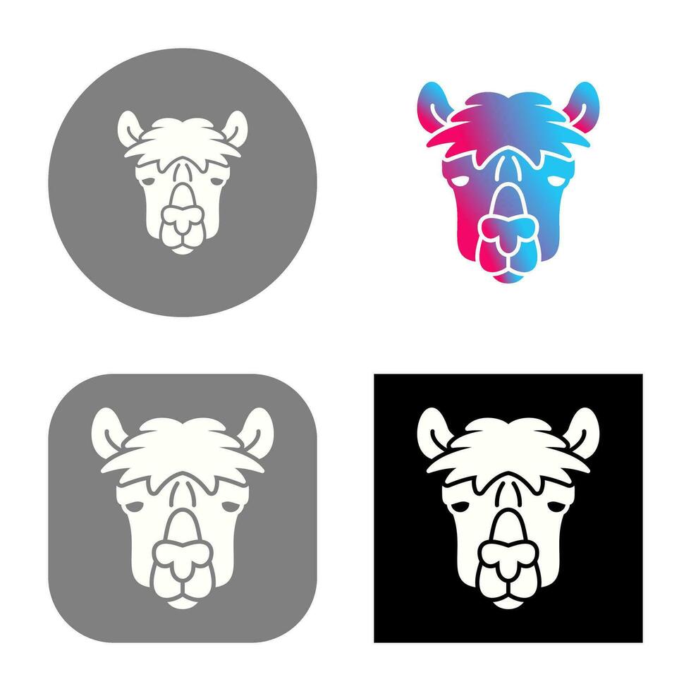Alpaca Vector Icon