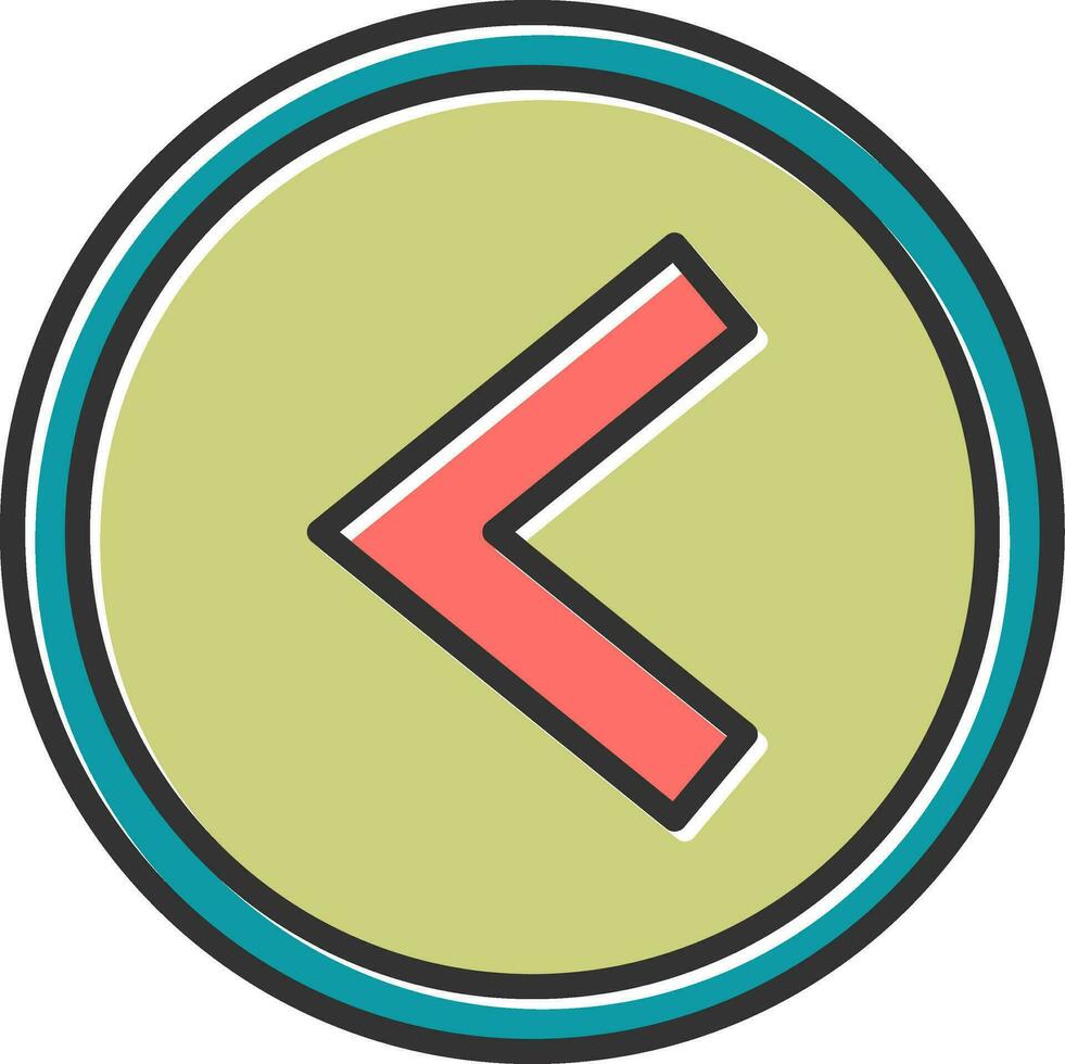 Less Than Vector Icon