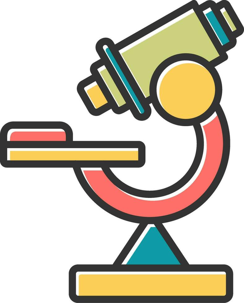 Microscope Vector Icon