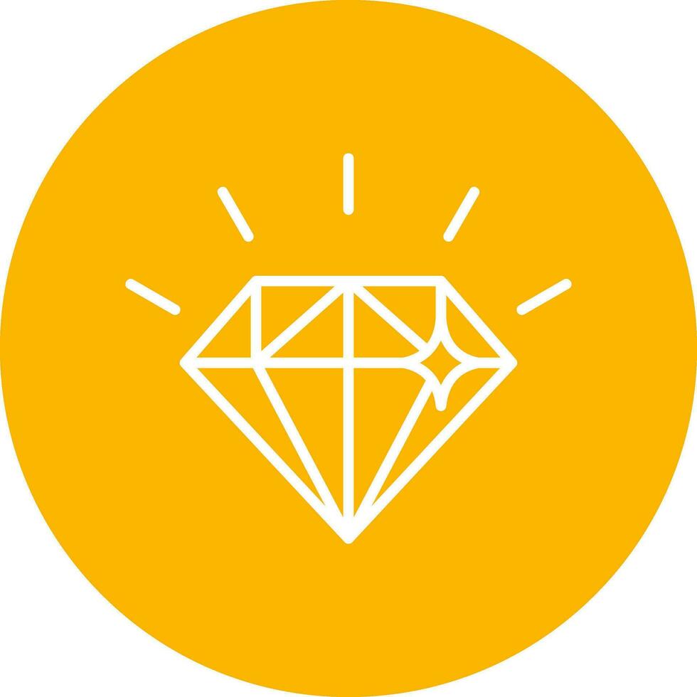 Diamond Vector Icon