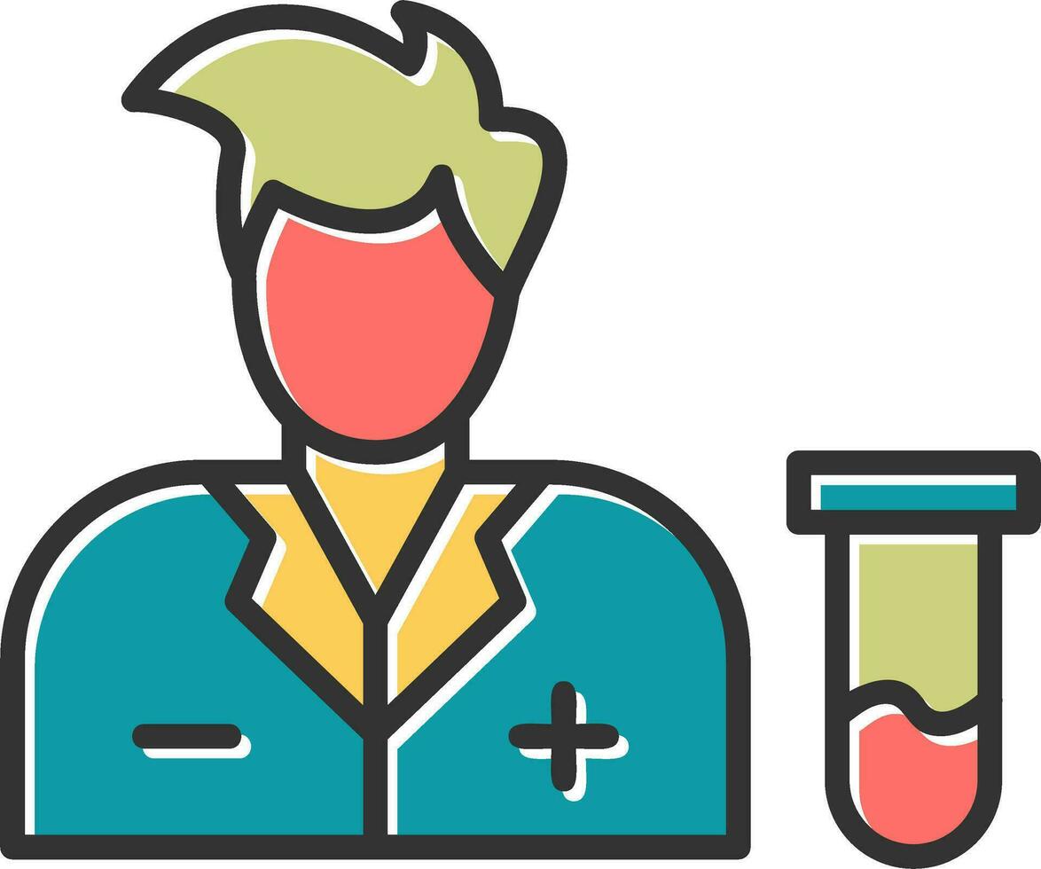 Scientist Vector Icon