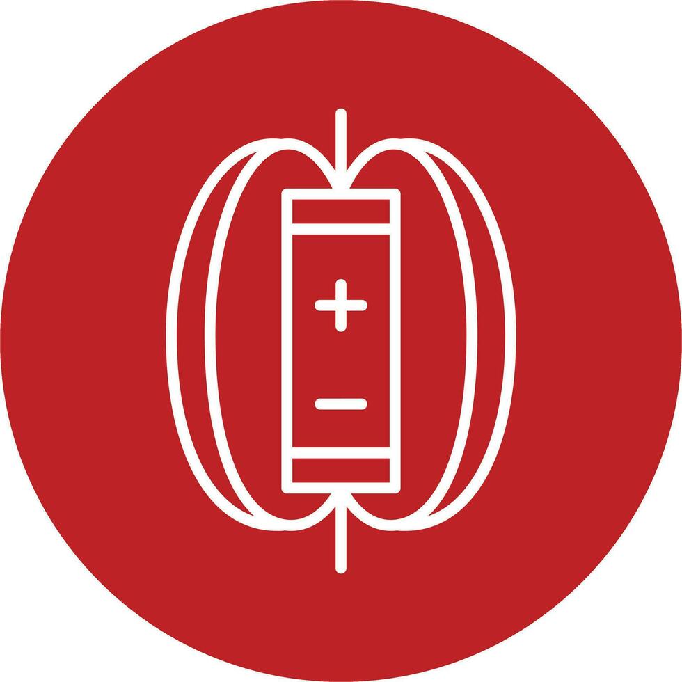 Magnetic Field Vector Icon