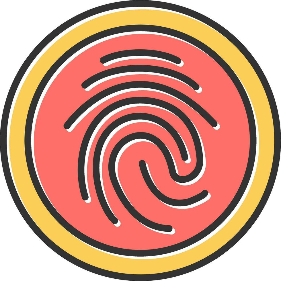 Biometric Vector Icon