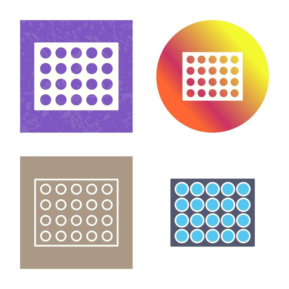 Colored Palette Vector Icon