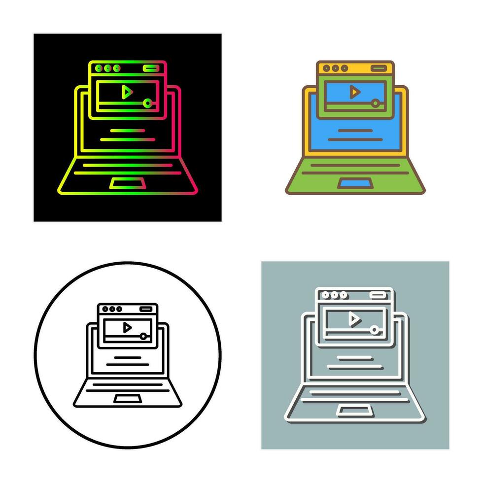 Webinar Vector Icon