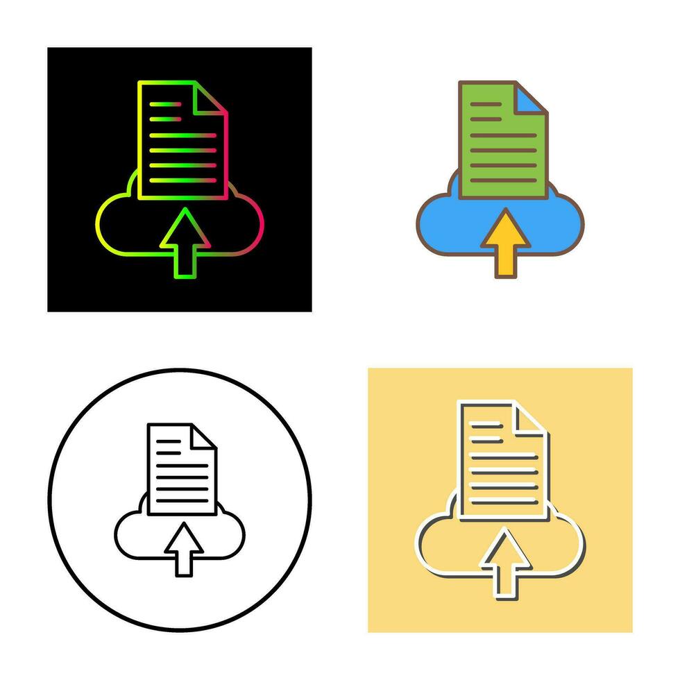 File Upload Vector Icon
