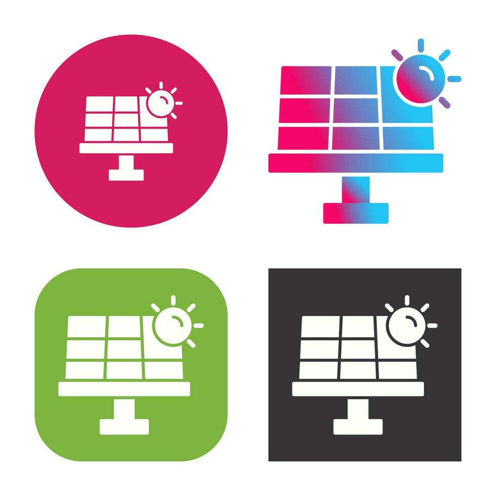 Solar Energy Vector Icon