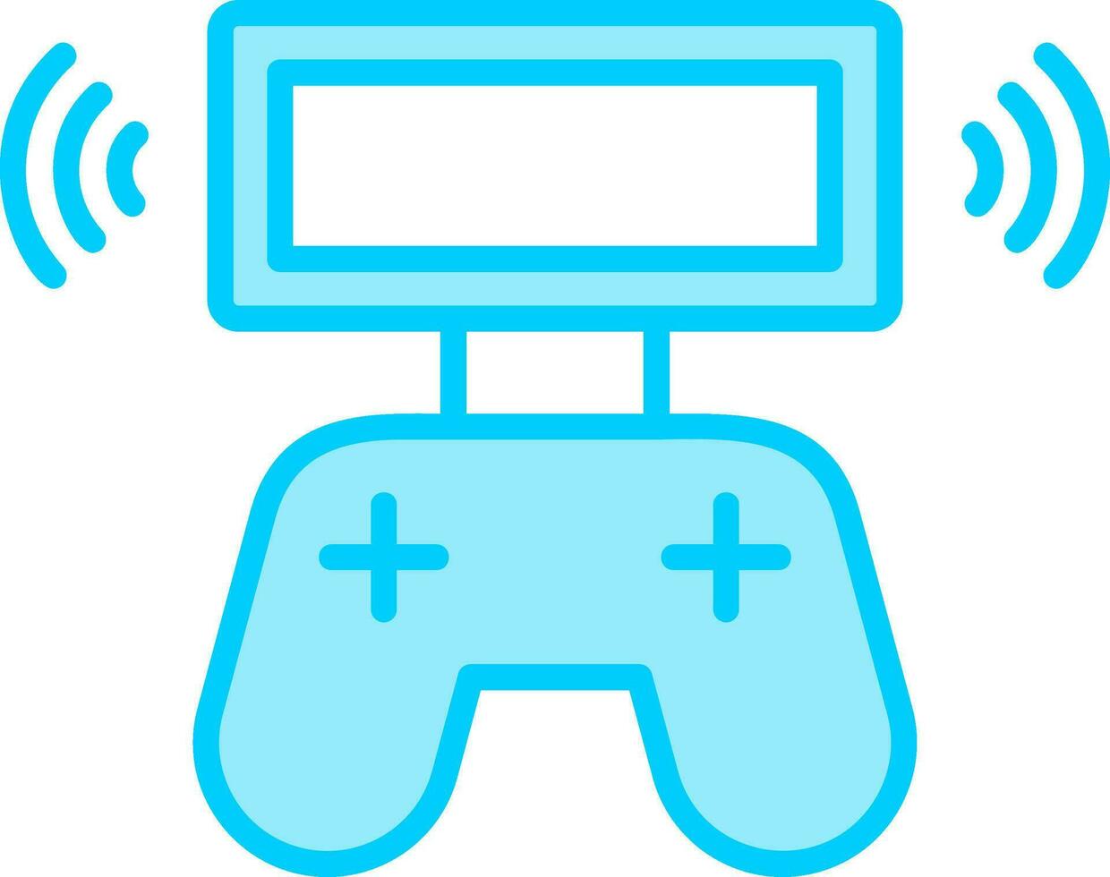 icono de vector de gamepad