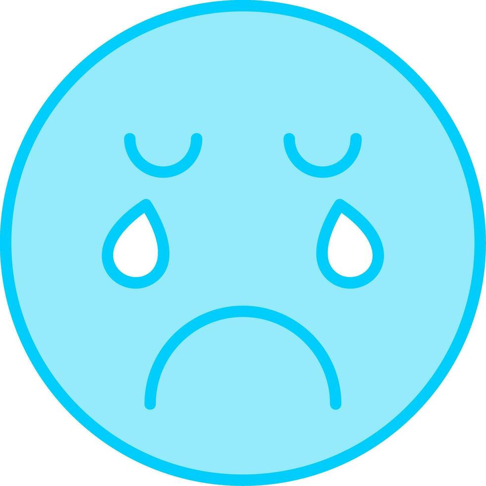 Crying Vector Icon