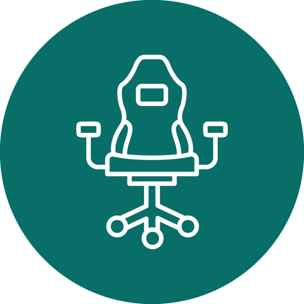 Gaming Chair Vector Icon