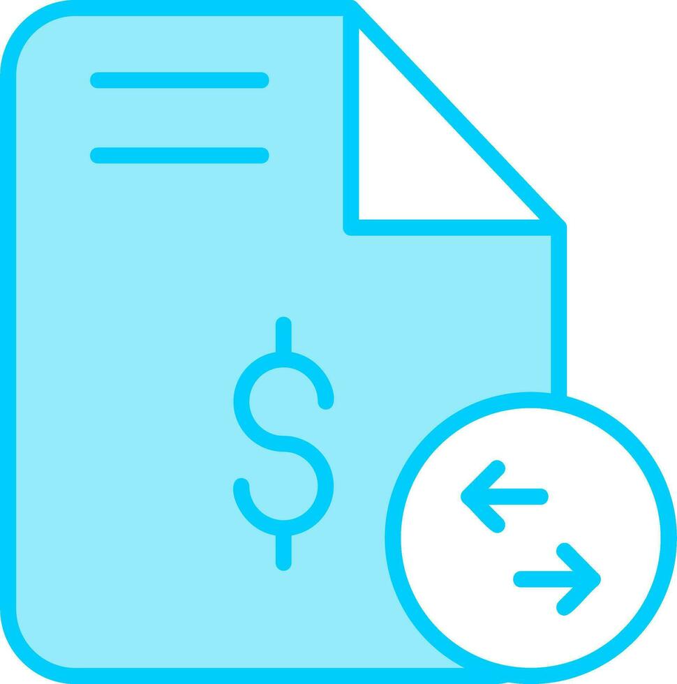 Transactional Data Vector Icon