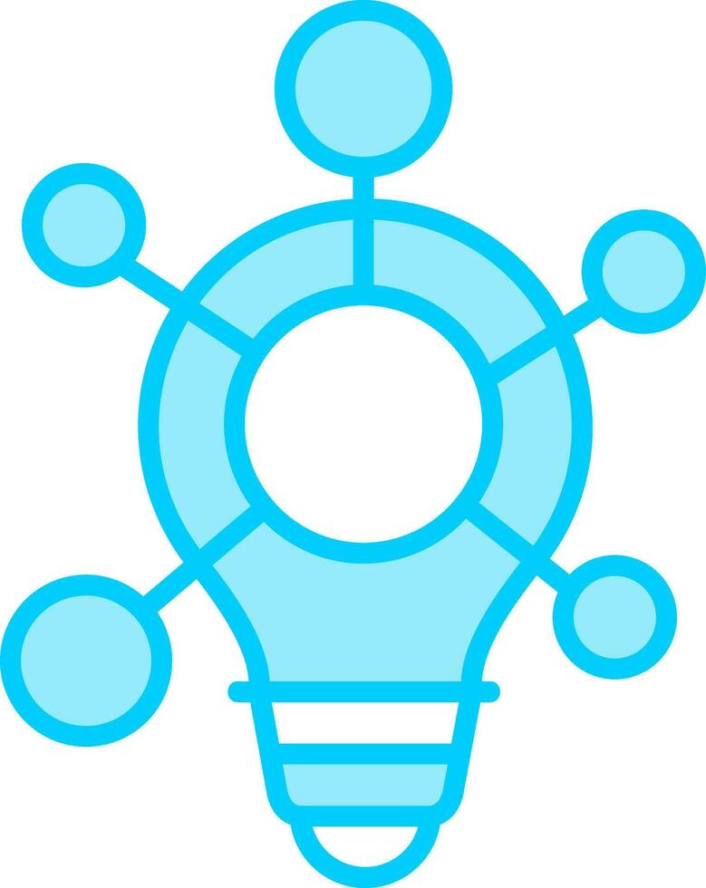 Clustering Vector Icon