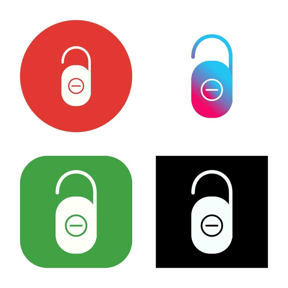 Do not Disturb Vector Icon