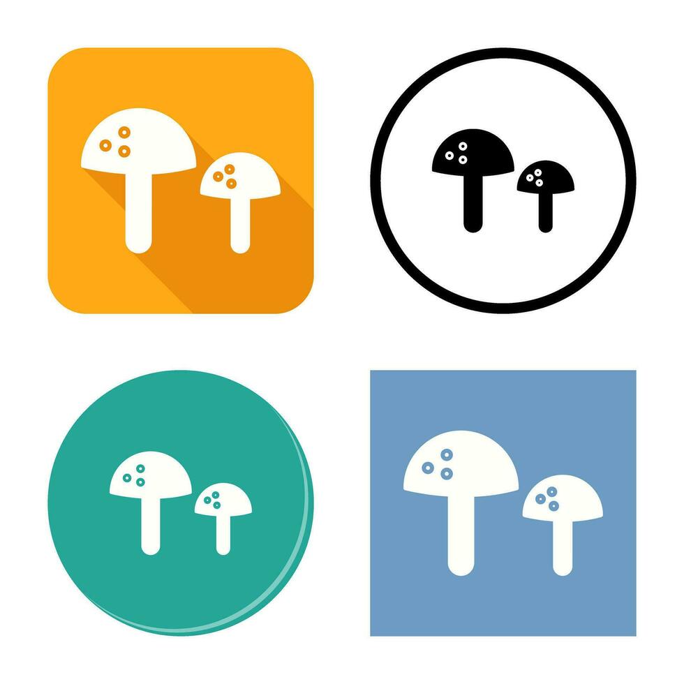 Mushrooms Vector Icon