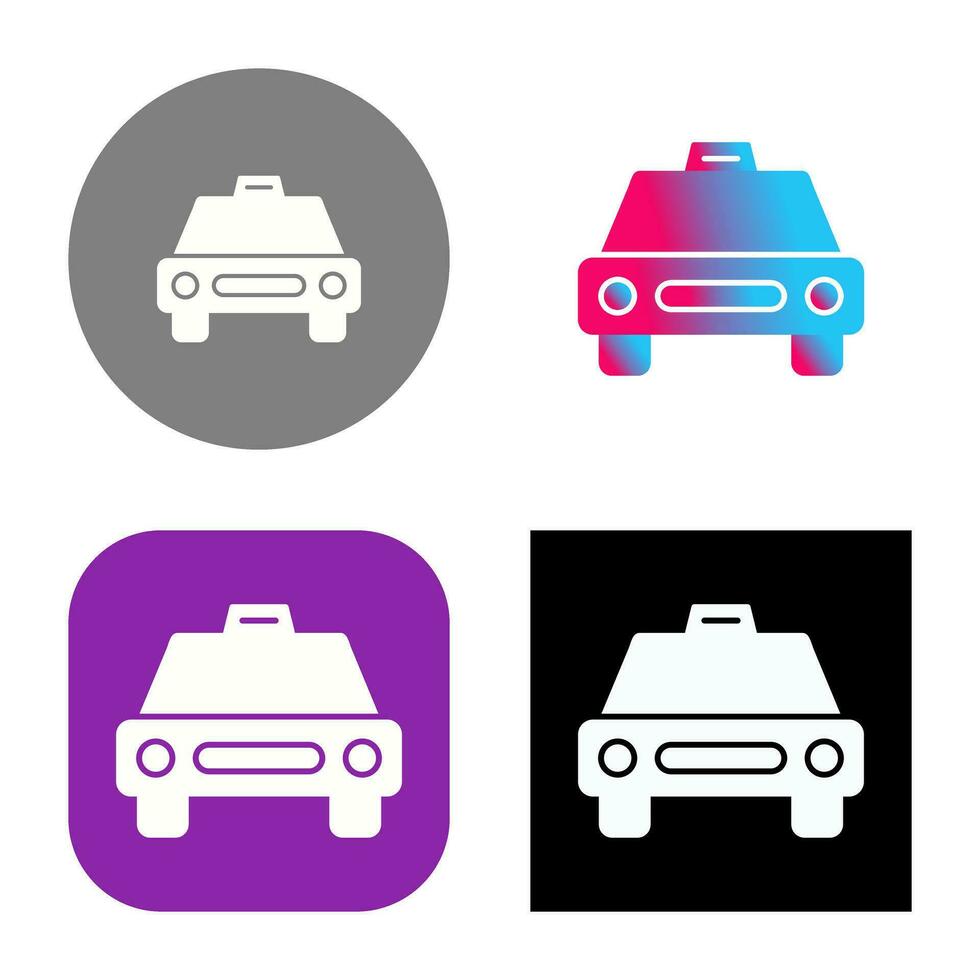 Cab Vector Icon