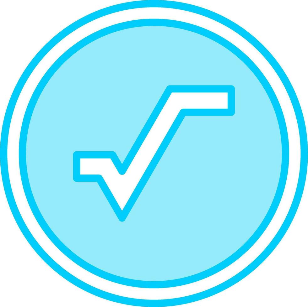 Square Root Vector Icon