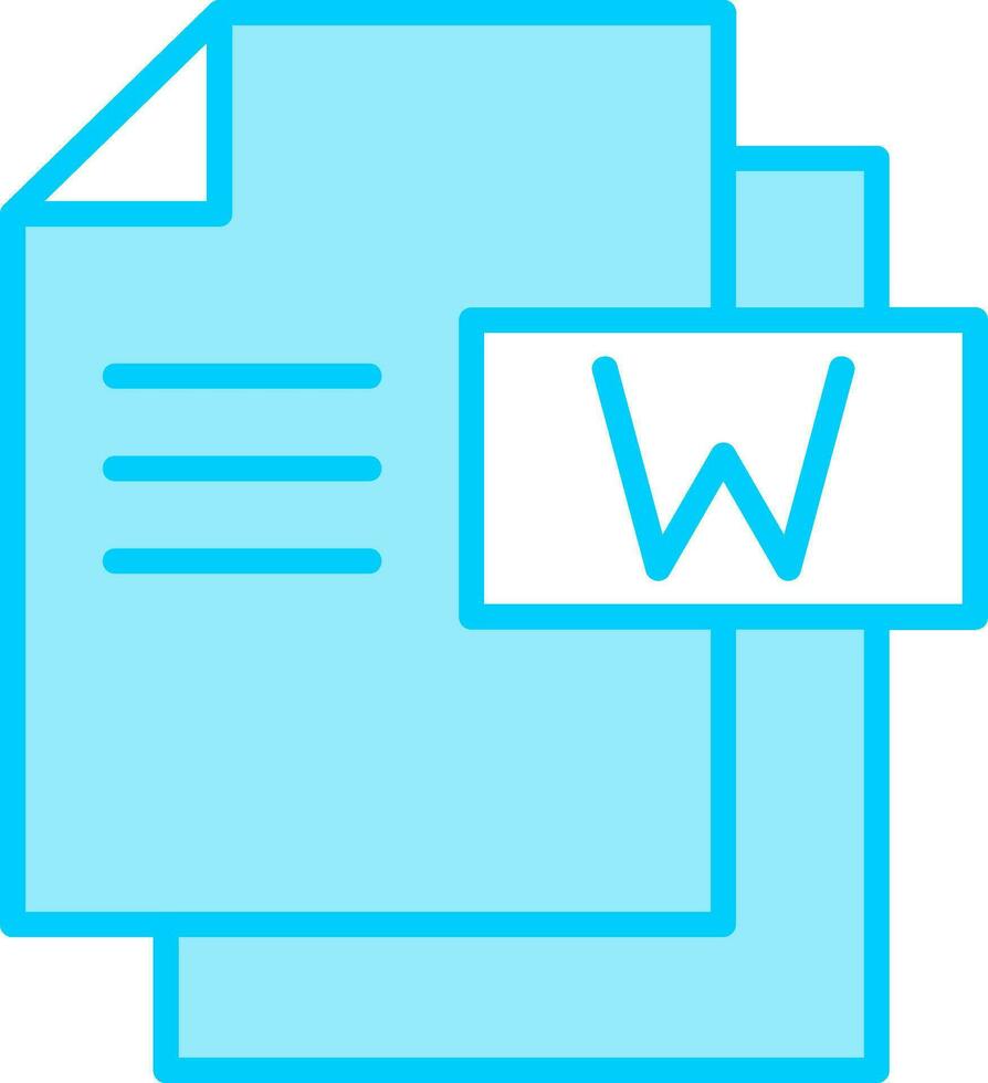 Word Vector Icon
