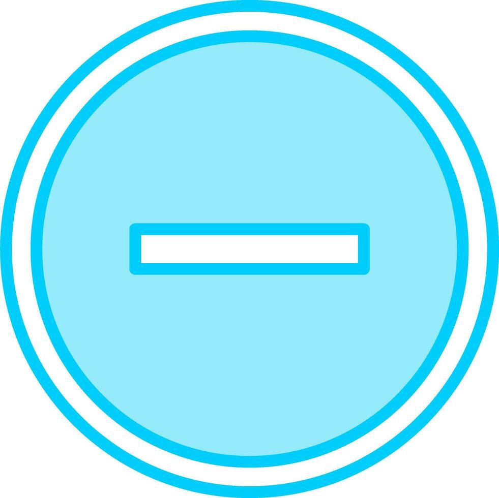 Minus Vector Icon