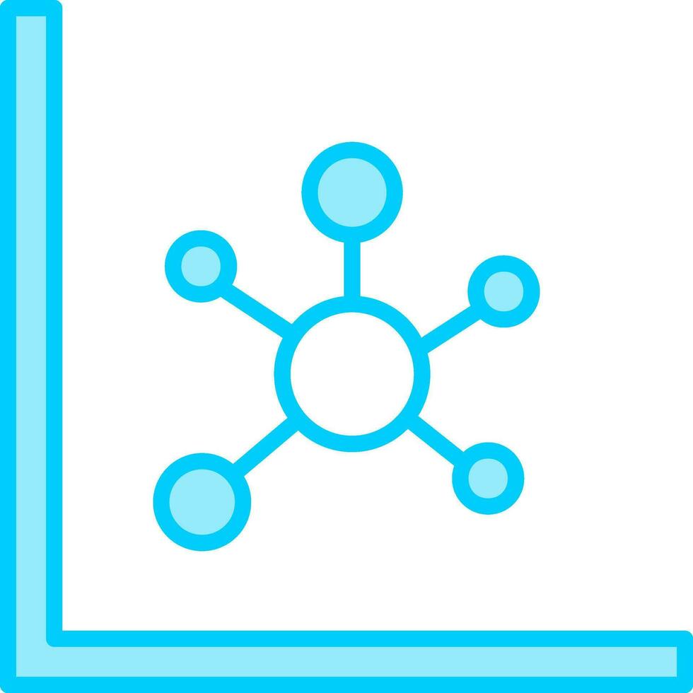 Clustering Vector Icon