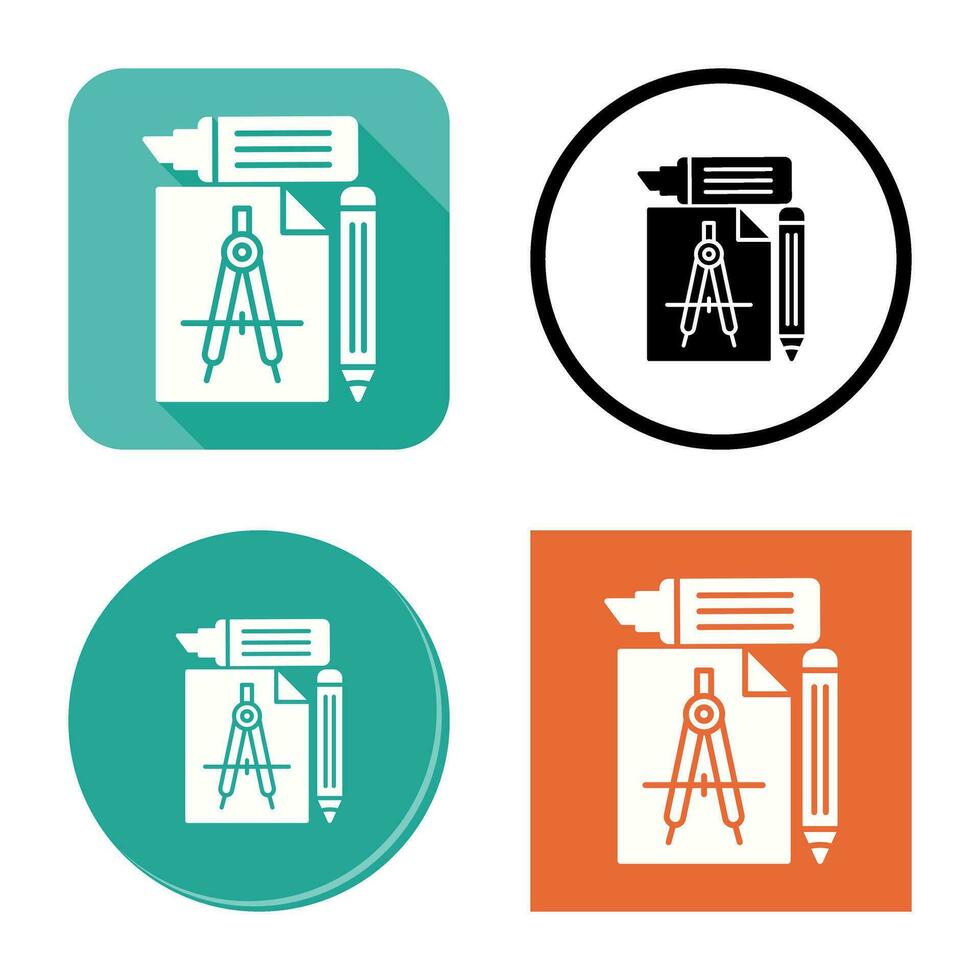 Study Tools Vector Icon