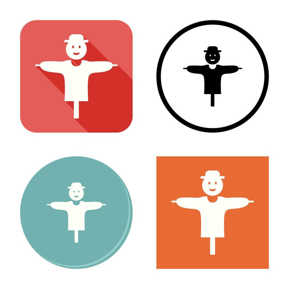 Scare Crow Vector Icon