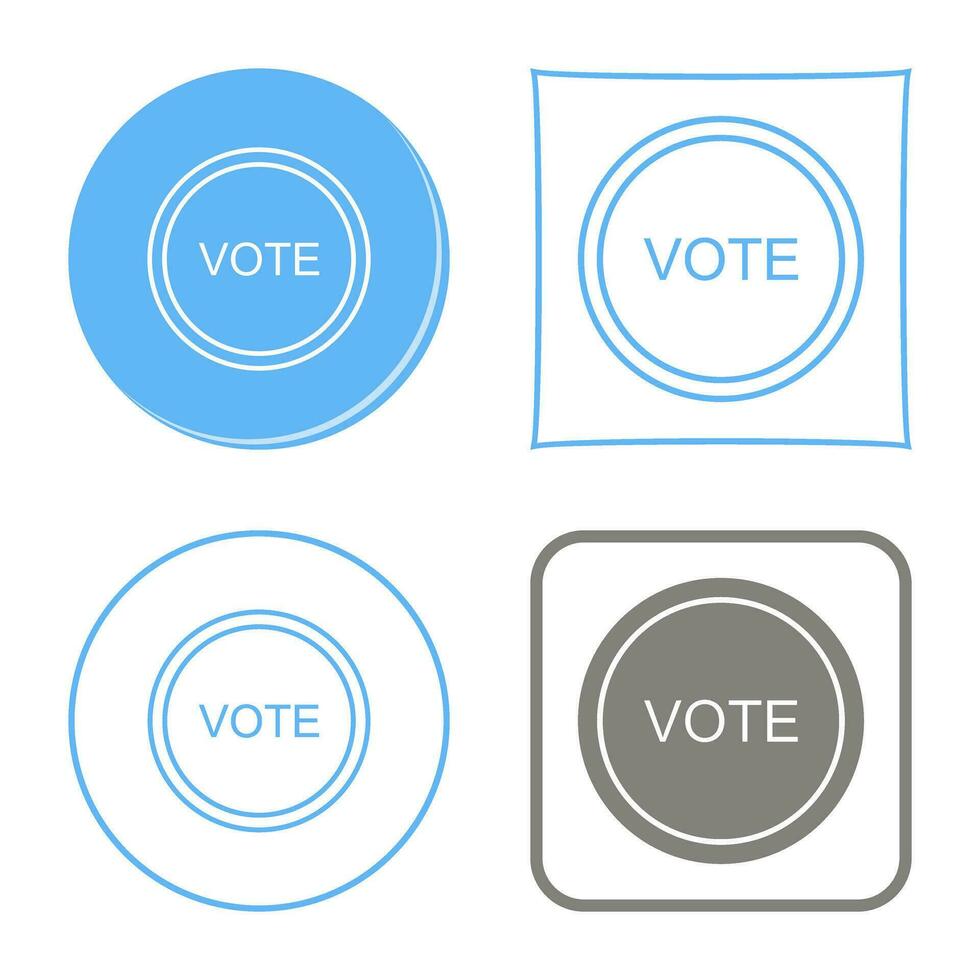 Vote Link Vector Icon