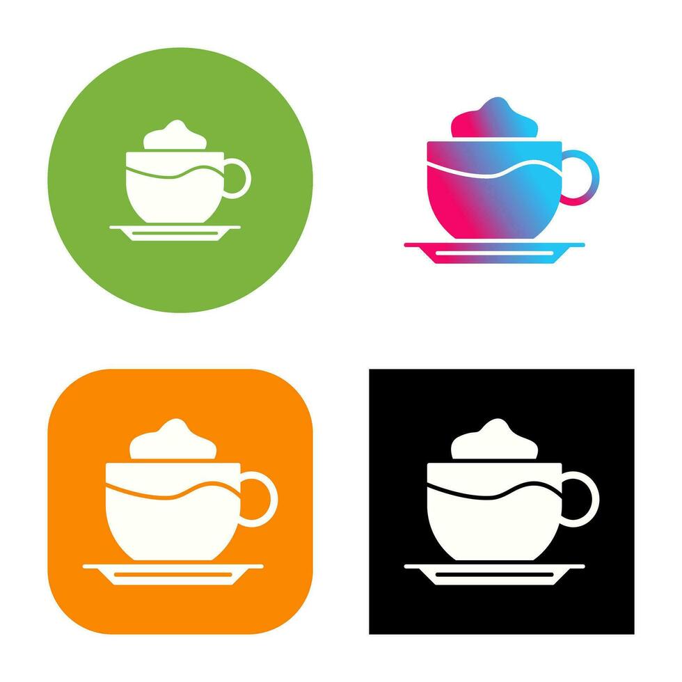 Latte Vector Icon