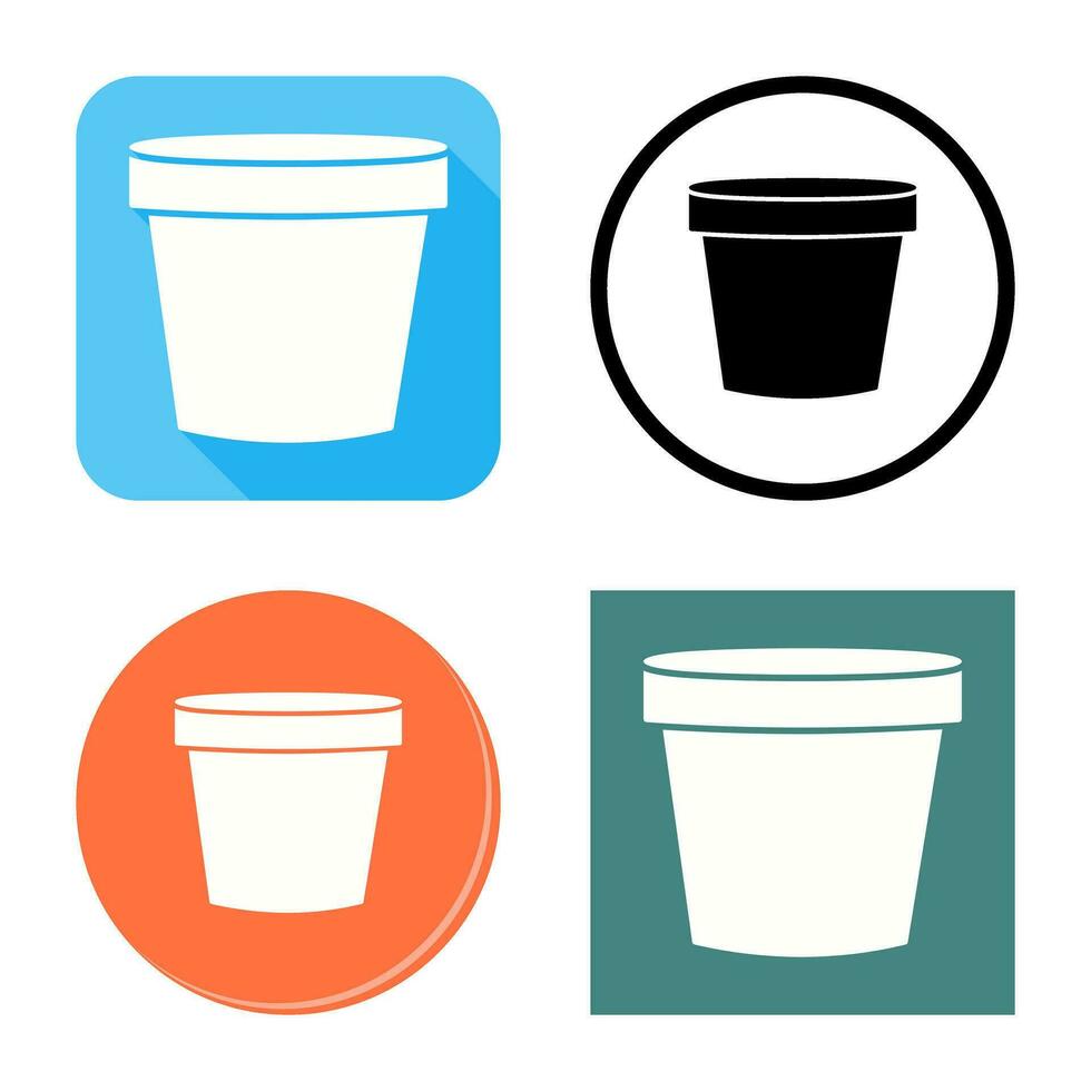 Plant Pot Vector Icon