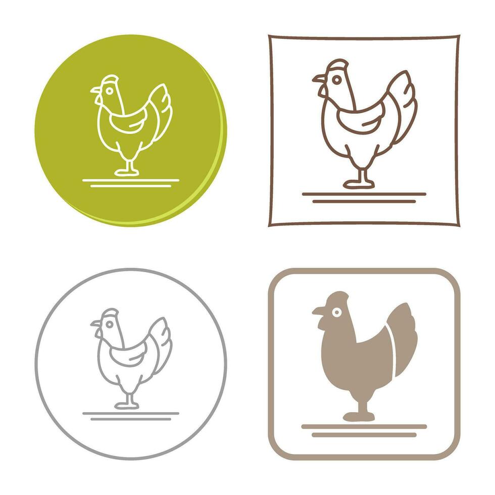 Poultry Vector Icon