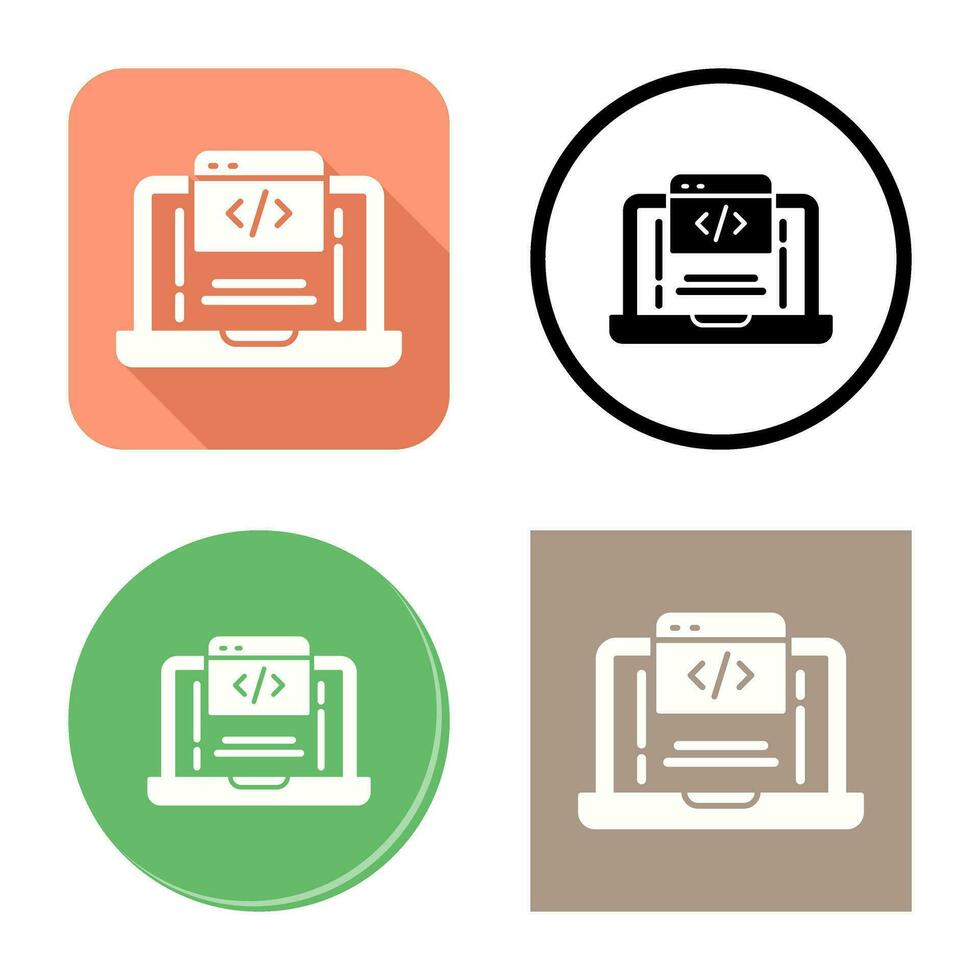 Coding Vector Icon