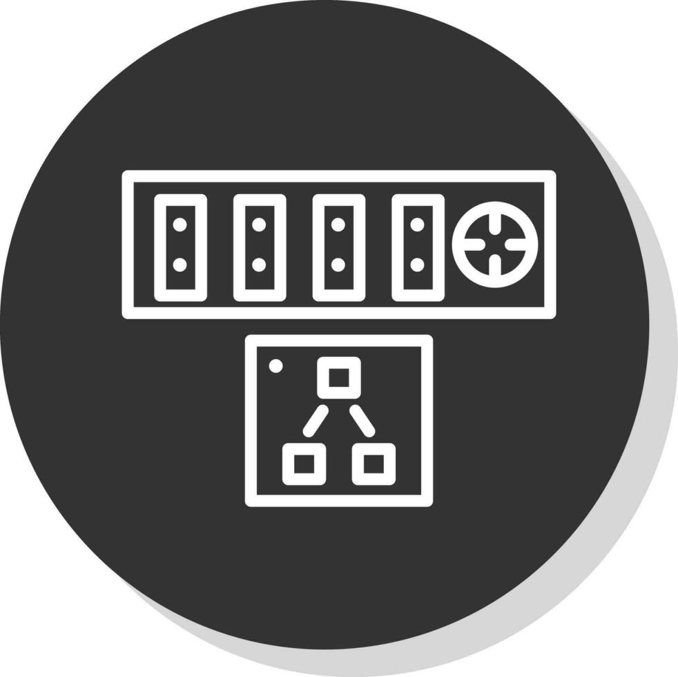 Wall socket Vector Icon Design