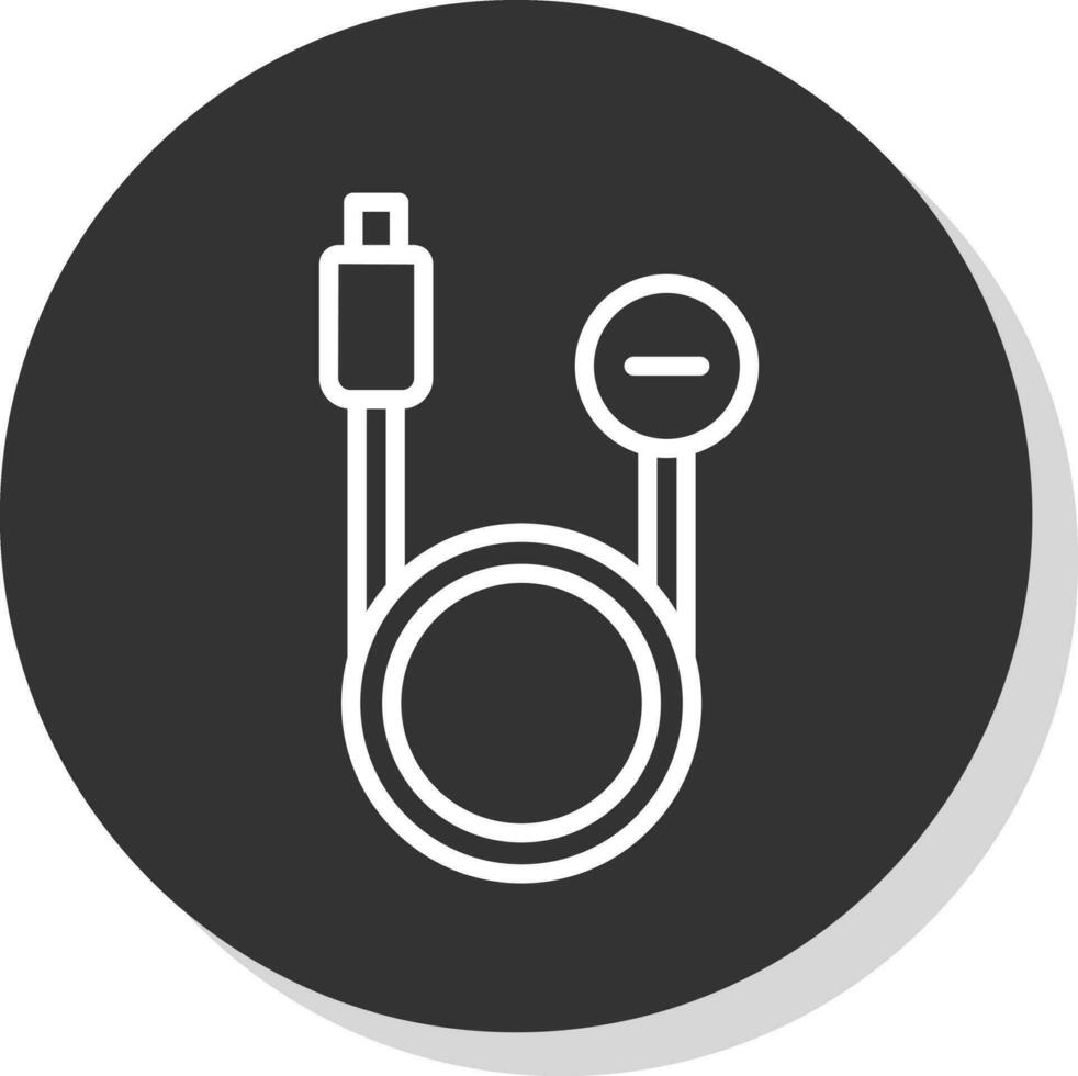 Remove cable Vector Icon Design
