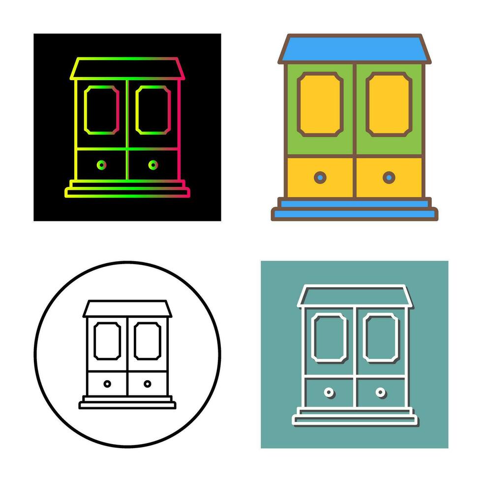 Wardrobe Vector Icon