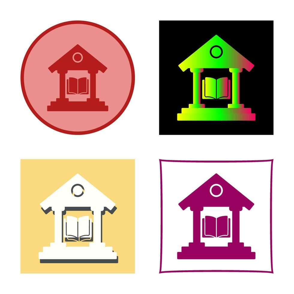 Library Vector Icon