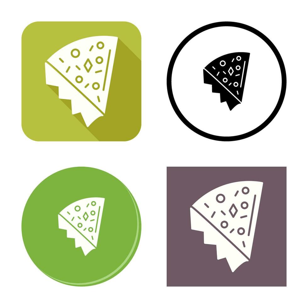 Pizza Slice Vector Icon