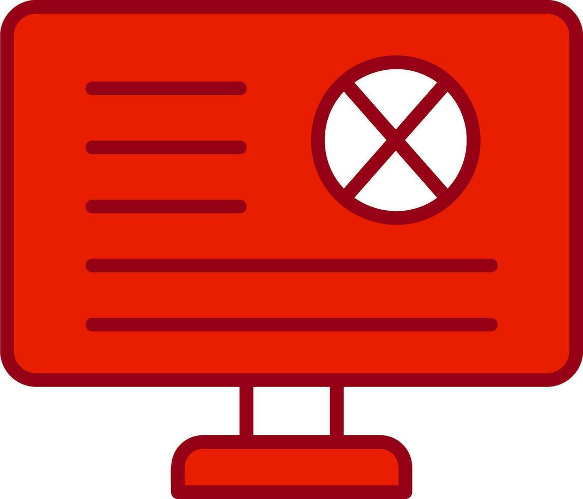 Error Vector Icon