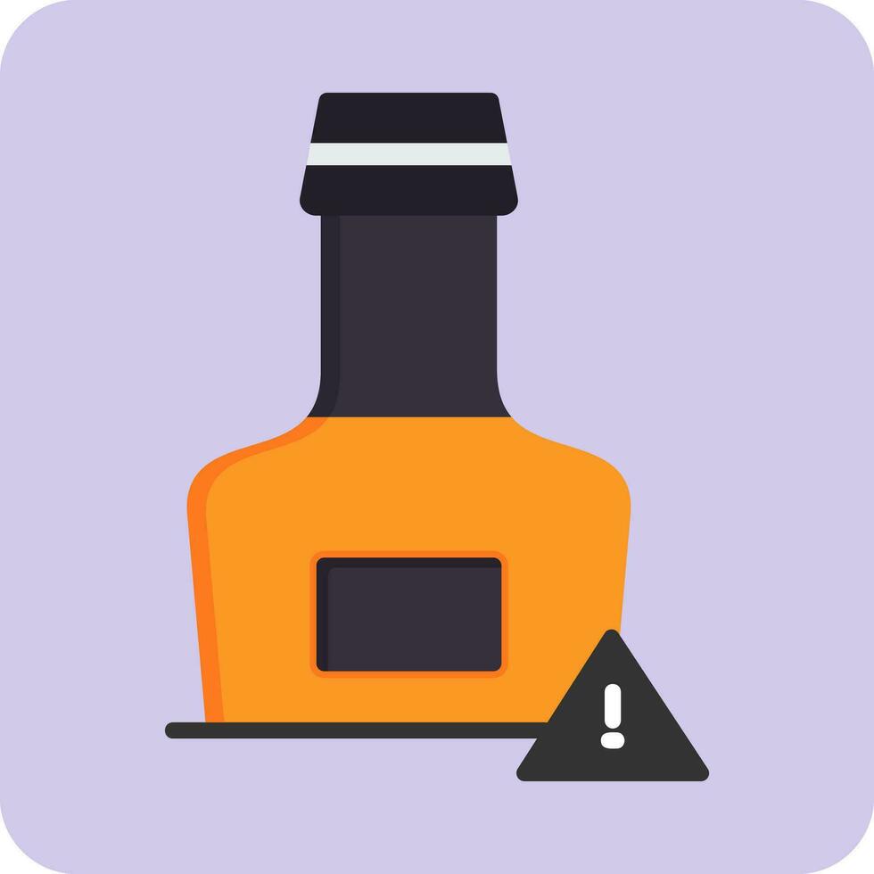 icono de vector de alcohol