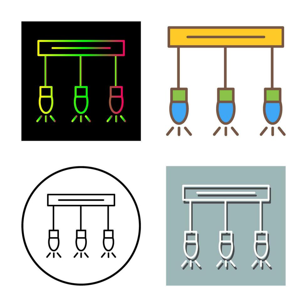 icono de vector de luz