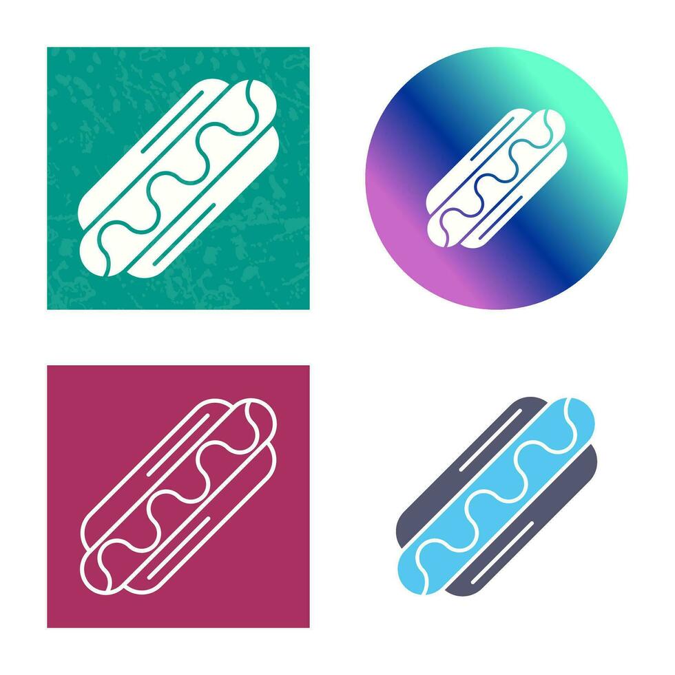 icono de vector de hotdog