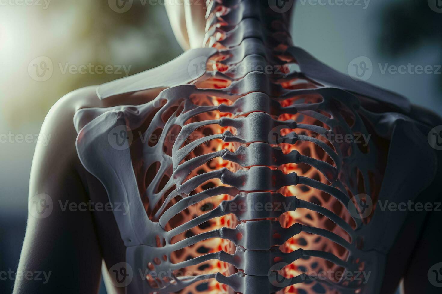 un persona tiene osteoporosis foto