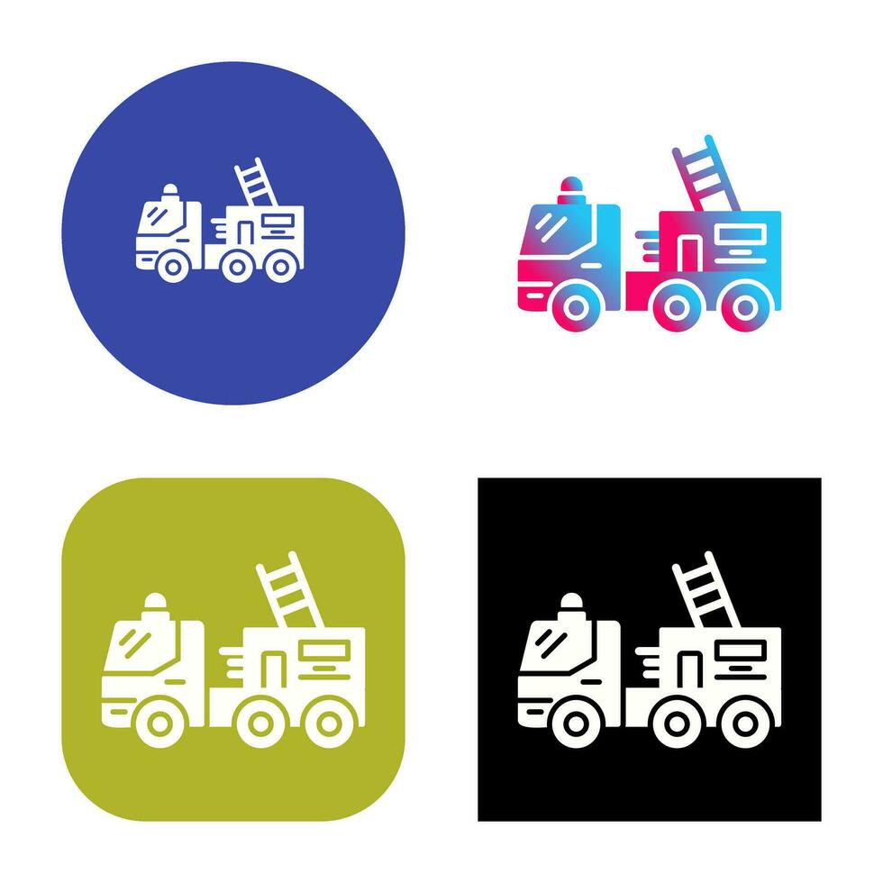 Fire Truck Vector Icon